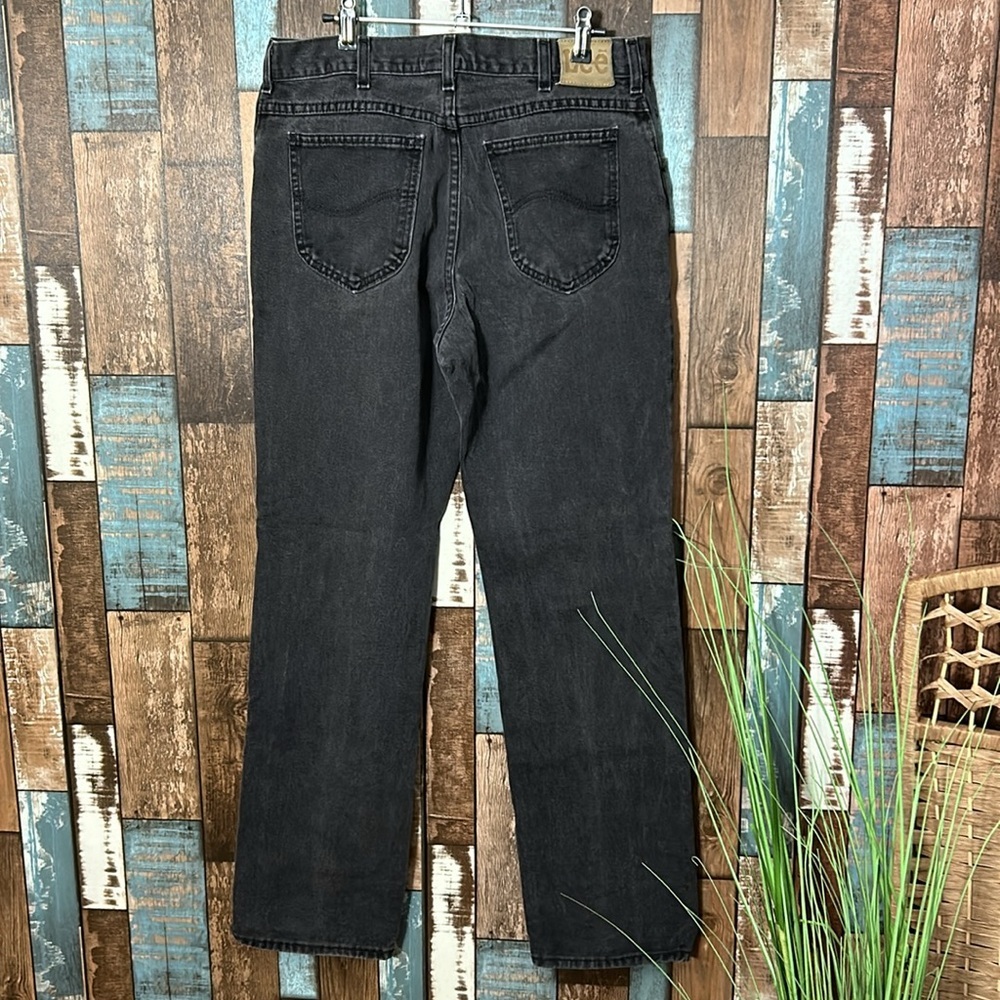 Lee 34x32 black thick denim jeans - Picture 8 of 14